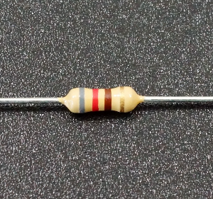 820 ohm 1/4W