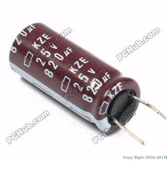 820µF 25V