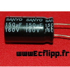 150µF 160V