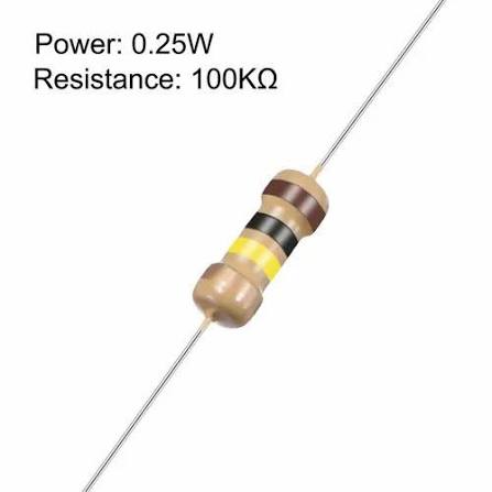 100 K OHM 1/4W